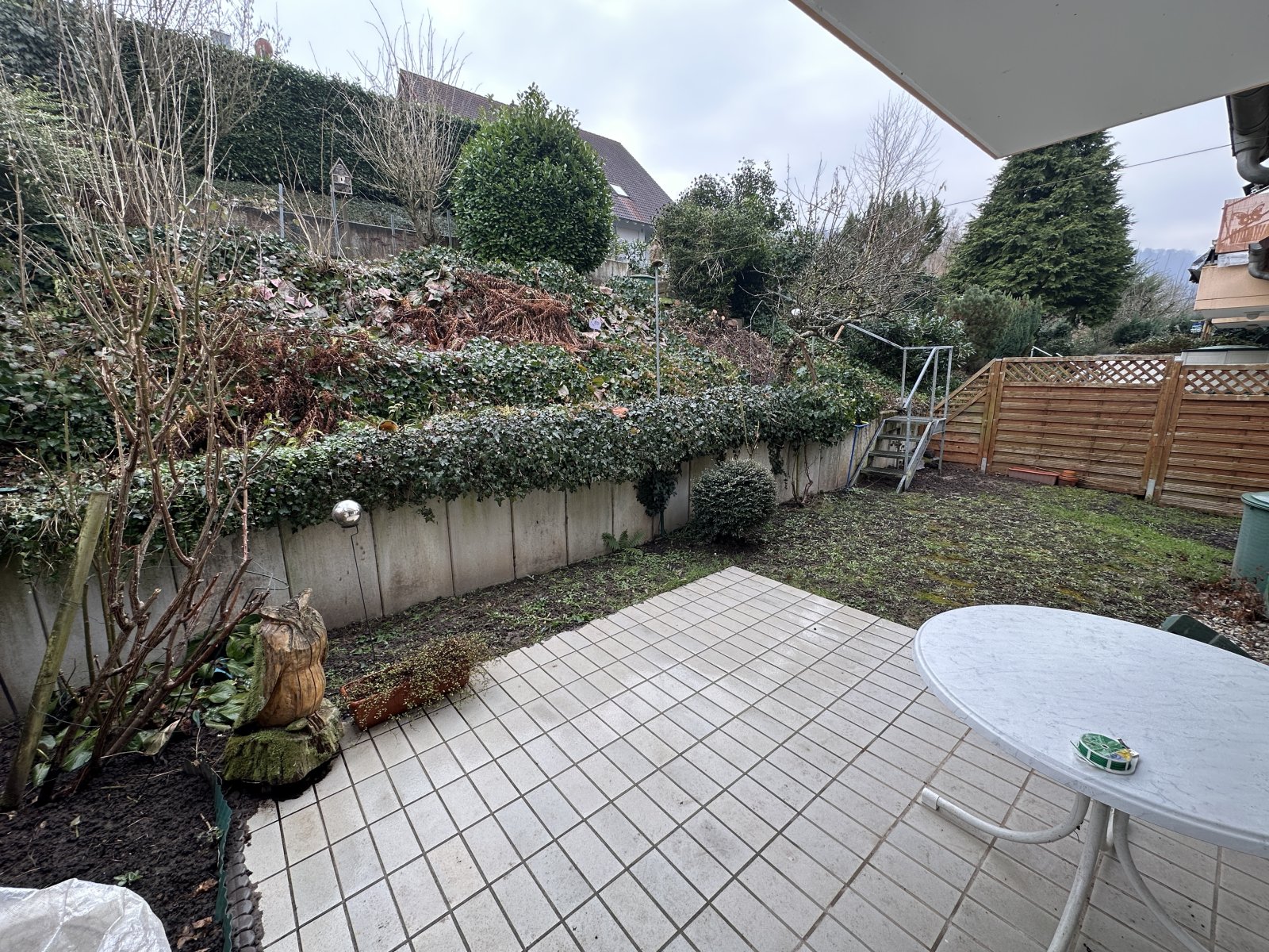 Terrasse und Garten