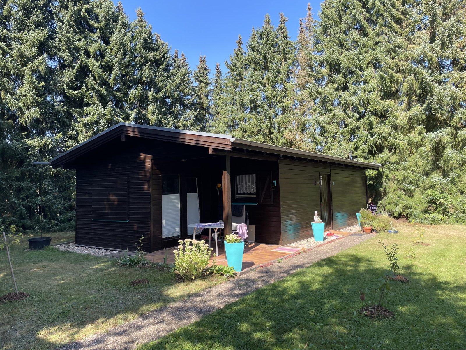 Ferienhaus - Holzhaus in idyllischer Naturlage im Pfälzer Wald   Ferienhaus - Holzhaus in idyllischer Naturlage im Pfälzer Wald